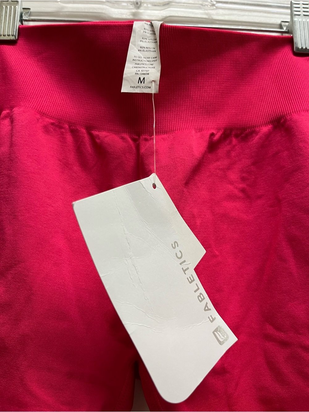 Fabletics Hot Pink High-Rise Leggings - Picture 5 of 6